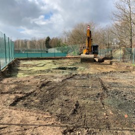 Beachvolley courts in Wilrijk - afbeelding