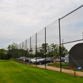 Nieuwe ballenvangnetten voor Golfclub Beveren - afbeelding