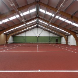 Rubberen Techtenn tenniscourts bij Apollo 10 - afbeelding