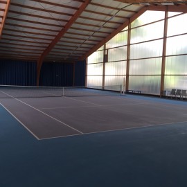 Aanleg hardcourt tennis terreinen bij TC De Witte Duivels - afbeelding