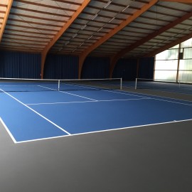 Aanleg hardcourt tennis terreinen bij TC De Witte Duivels - afbeelding