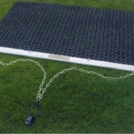 Rubber sleepmat, 1.5x1m