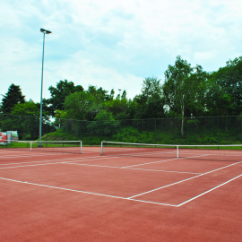 Aanleg van TechTenn courts in Laakdal - afbeelding