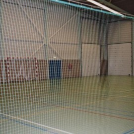 Afschermnet knooploos | 20x3m | wit | Maas 45 mm | Draaddikte 2.3 mm