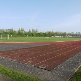 Atletiekpiste renovatie in Laakdal - afbeelding