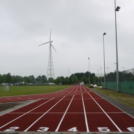 Atletiekpiste renovatie in Laakdal - afbeelding