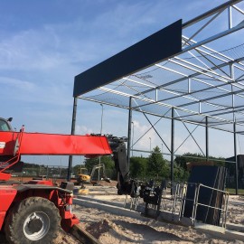 Aanleg padelcourts in Maaseik - afbeelding