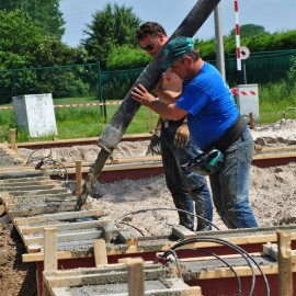 Aanleg padelcourts in Maaseik - afbeelding