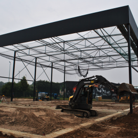 Aanleg padelcourts in Maaseik - afbeelding