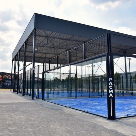 Aanleg padelcourts in Maaseik - afbeelding