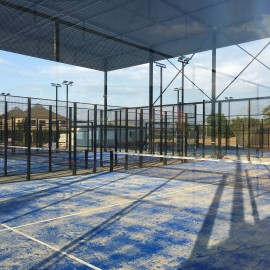 Aanleg padelcourts in Maaseik - afbeelding