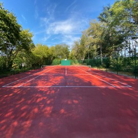 Renovatie | Rubberen tennisveld | Amerikaanse ambassade - afbeelding