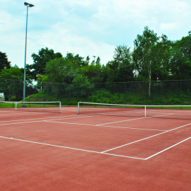 Aanleg van TechTenn courts in Laakdal - afbeelding