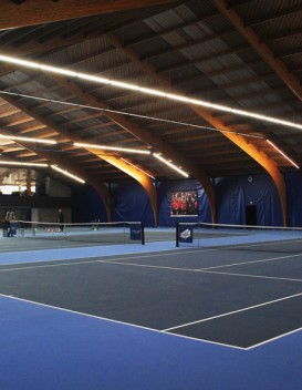 Renovatie | Indoor hardcourt Proflex | Tennis Vlaanderen