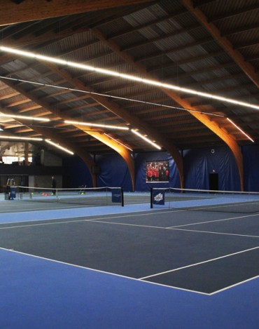 Renovatie | Indoor hardcourt Proflex | Tennis Vlaanderen
